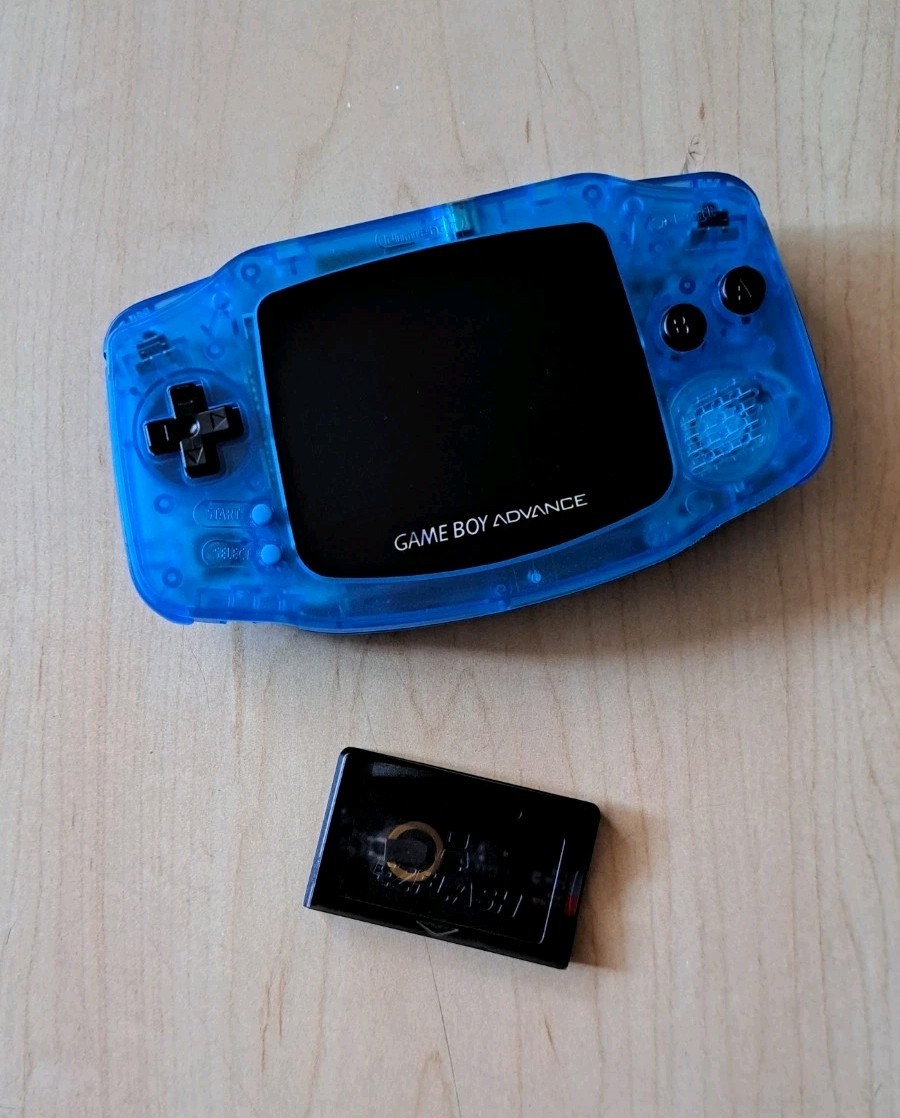 Nintendo AGB001 Game Boy Advance IPS Screen, Type C Charge, Amp, Speaker, Games