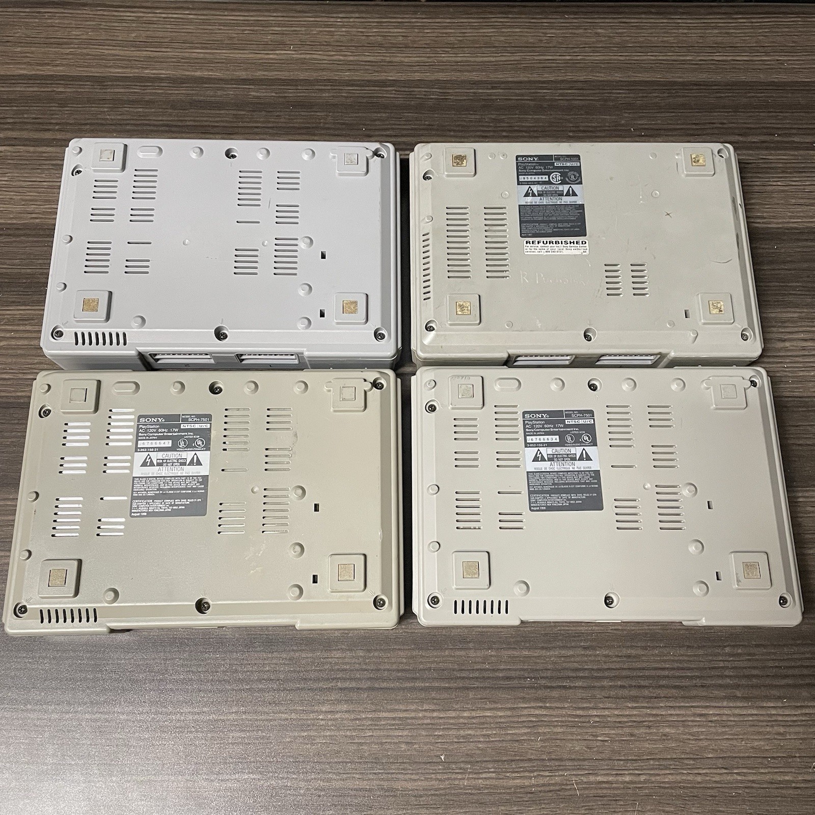 Sony PlayStation 1 PS1 Console Only Lot – Non-Working / For Parts or Repair
