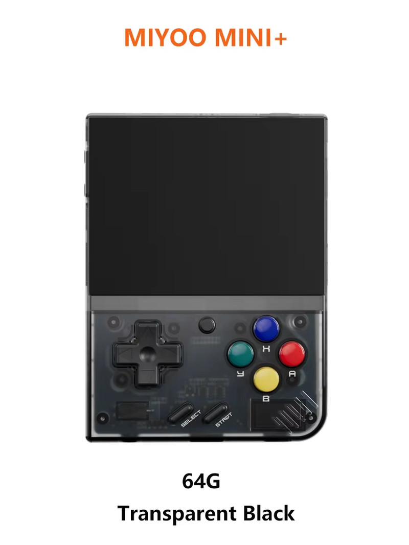 Miyoo Mini plus Portable Retro Handheld Game Console 3.5-Inch IPS HD Screen