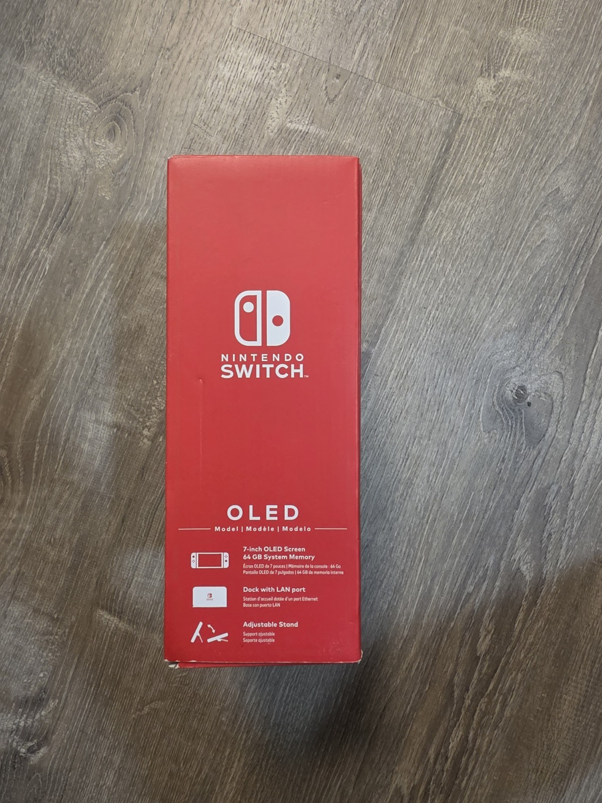 Nintendo Switch OLED Model White Handheld Console – Excellent Mint Cond in Box