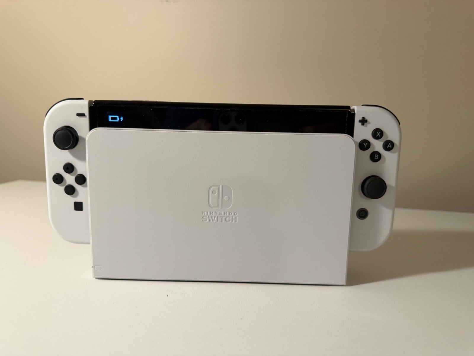 Nintendo Switch OLED Console + 6 Games + Extra Controllers (Some Games Unopened)