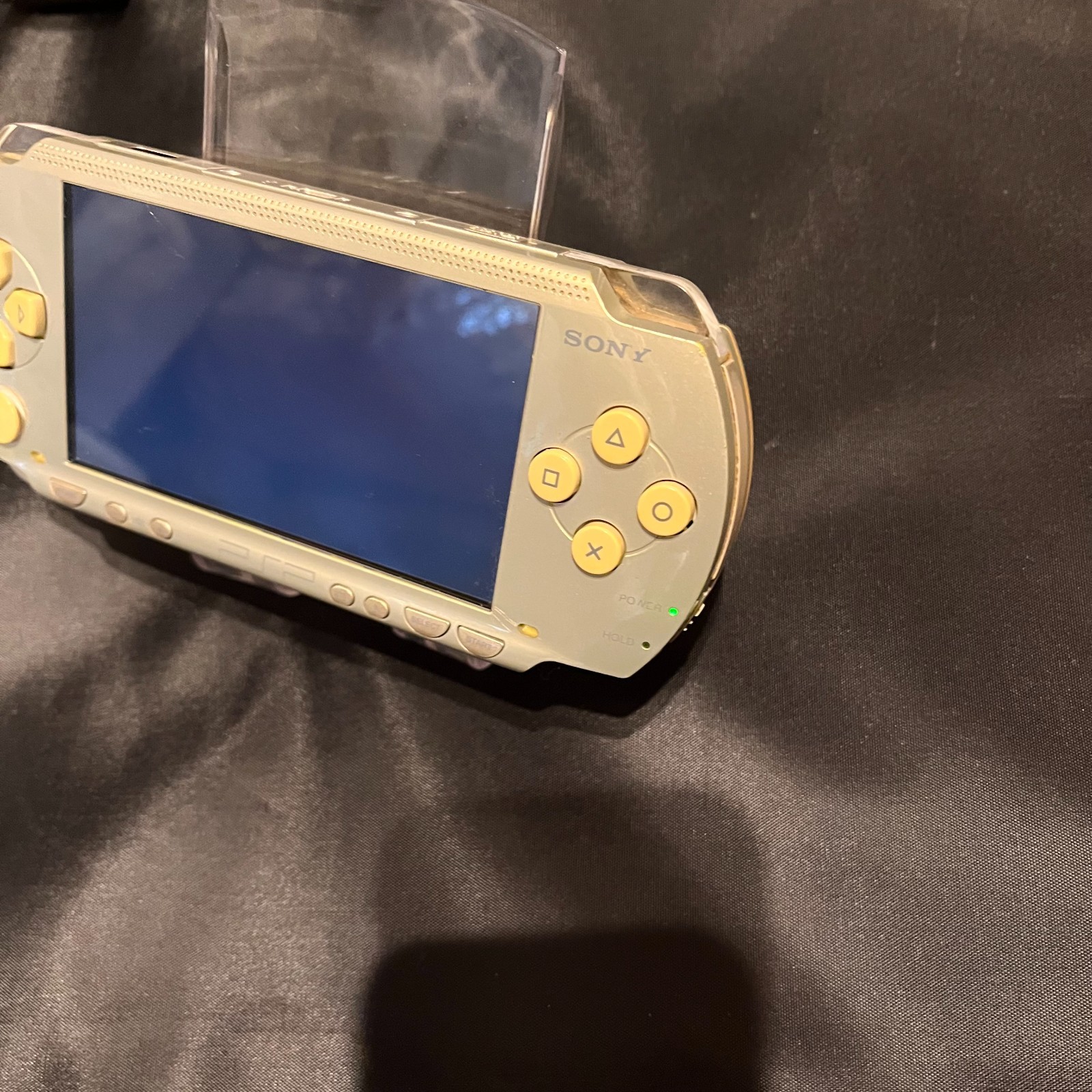 SONY PSP-1000 Gold Console Only – Tested & Working – RANK-B