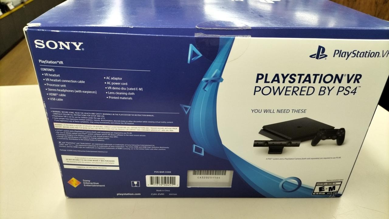 PlayStation 4 VR Model CUH ZVR1 SONY