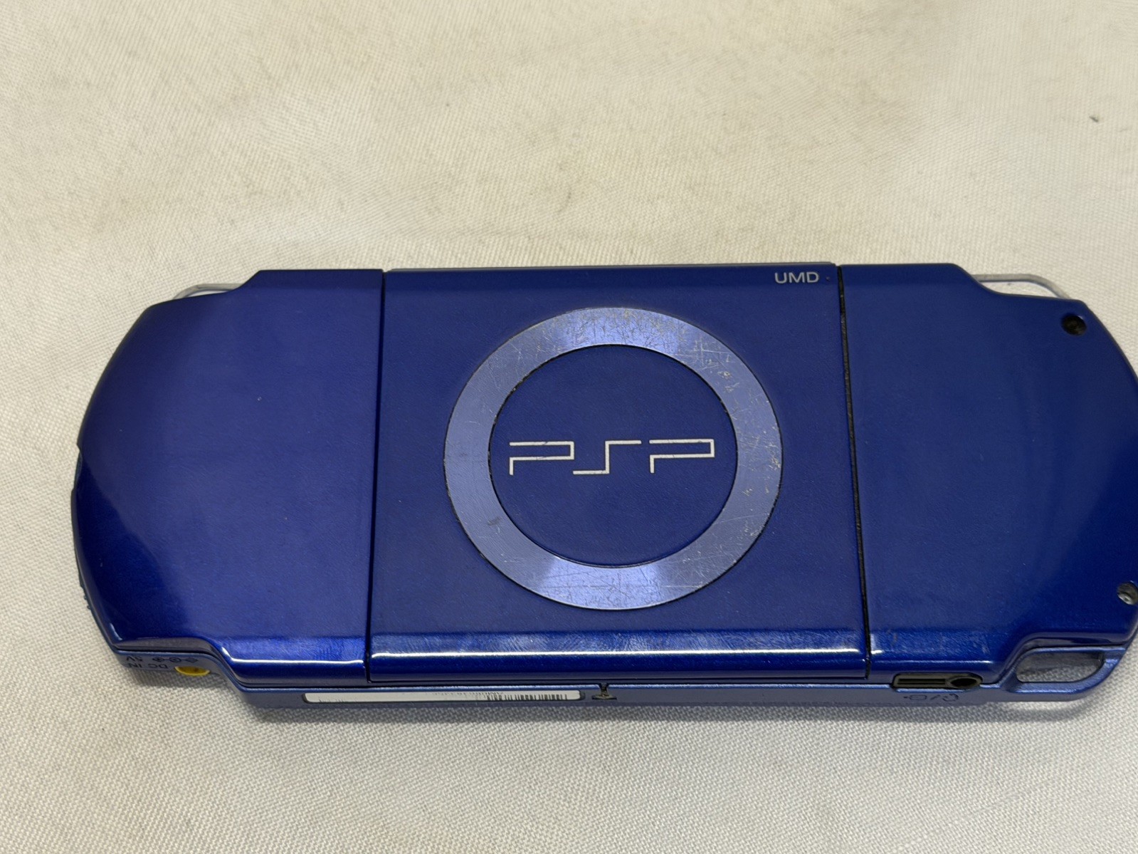 Sony PSP 2001 Handheld System Metallic Blue Parts Untested