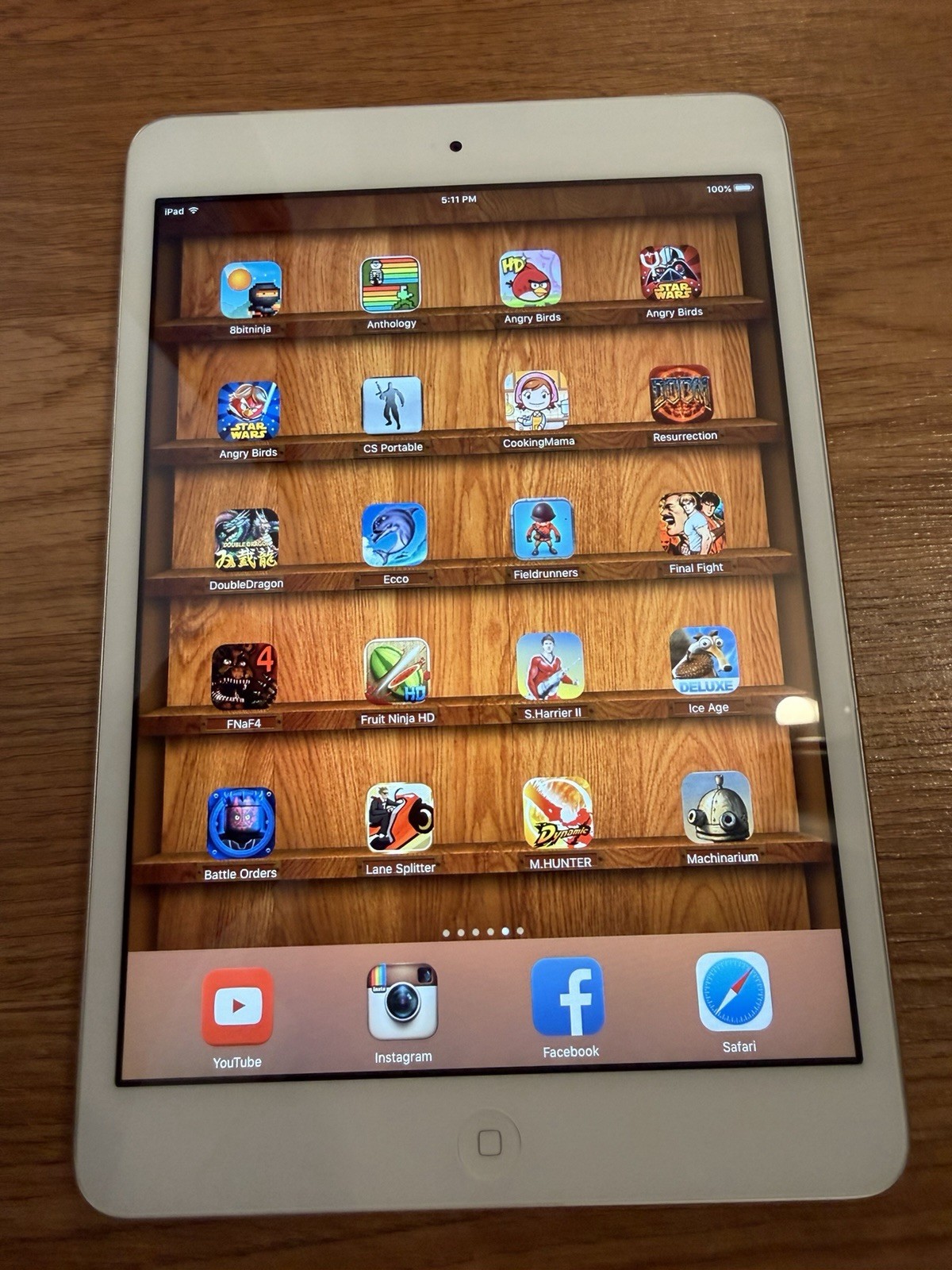 100 Rare Retro Games iPad Mini 1st Gen 16GB Contra Soulcalibur Six-gun Lego