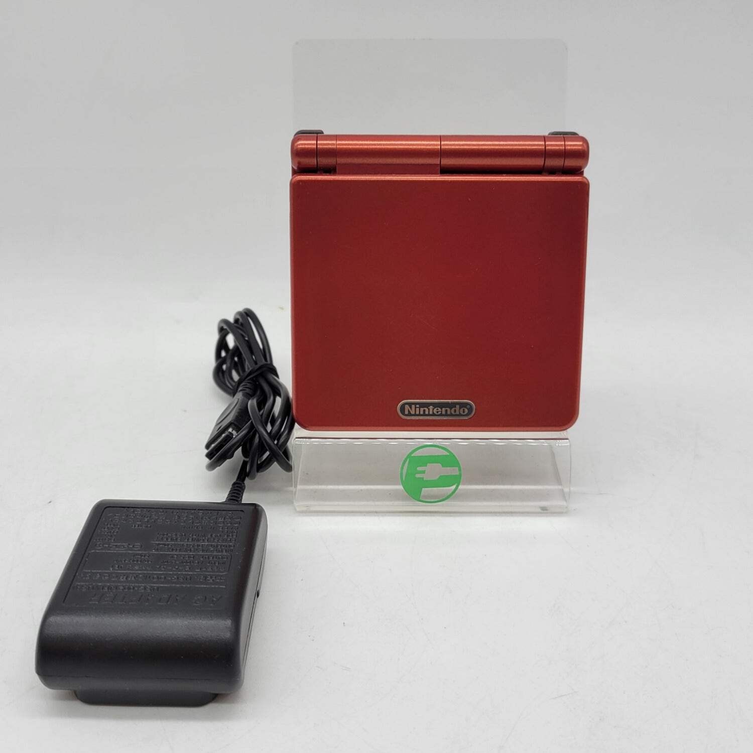 Nintendo Game Boy Advance SP Handheld Game Console AGS-001 Flame Red