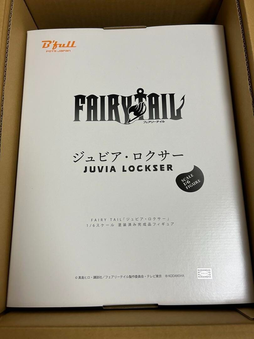 B’full Bfull FOTS JAPAN FAIRY TAIL Limited to 300 1/6 Juvia Lockser Figure Boxed