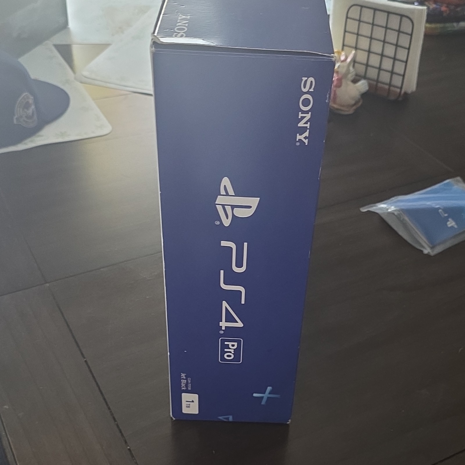 Sony PS4 Pro PlayStation 4 1TB Jet Black 4K Gaming Console CUH-7015B HDMI