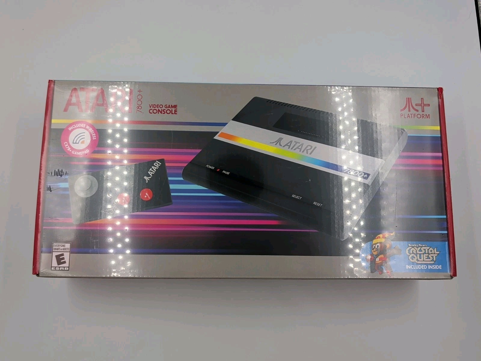 Atari 7800+ Video Game Console Including Bentley Bear’s Crystal Quest BRAND NEW