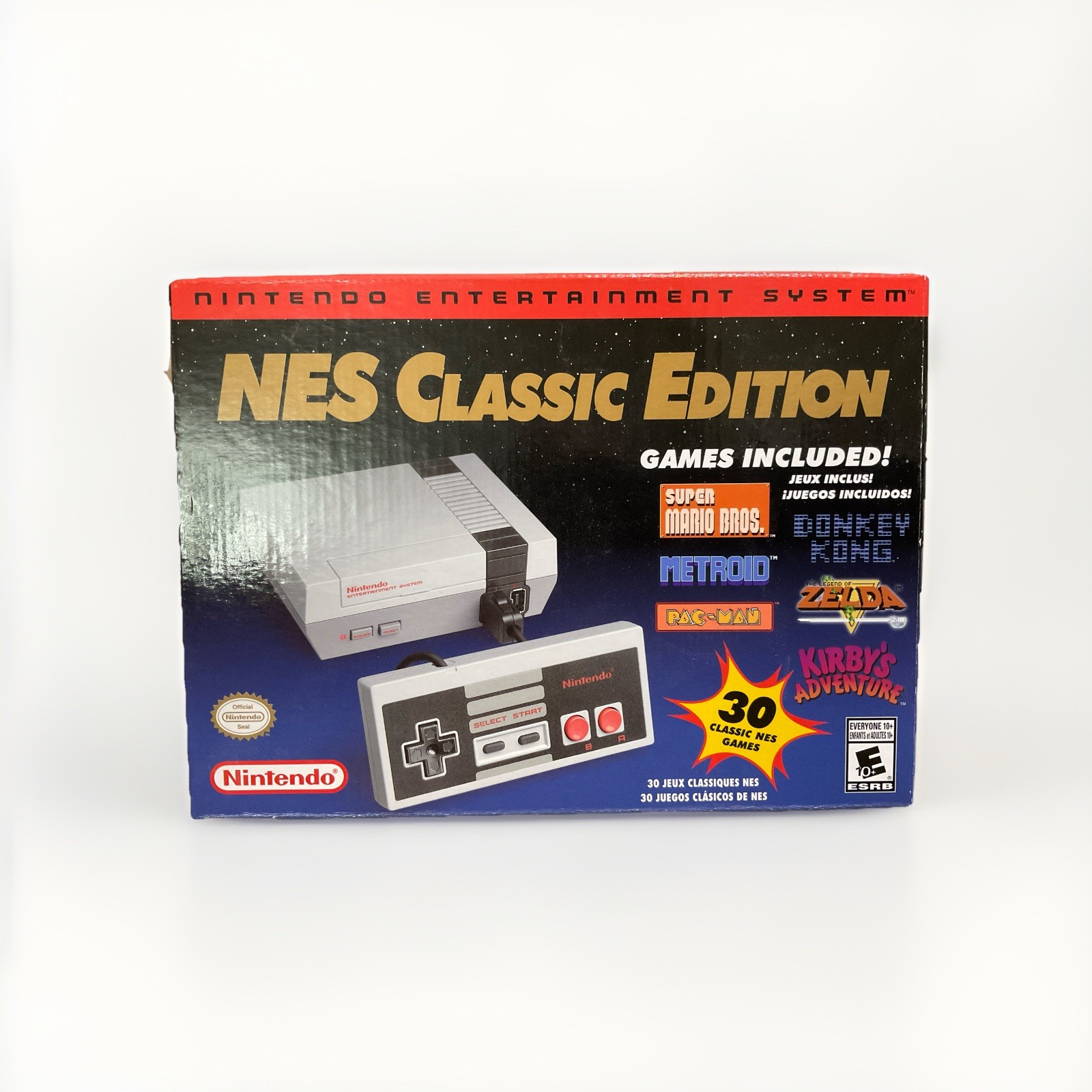 Nintendo Entertainment System 512MB NES Classic Edition Console – White/Gray