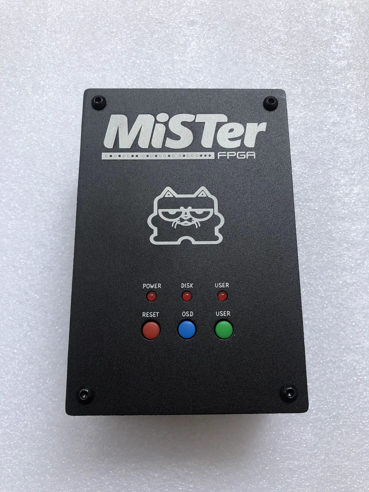 New Mister FPGA Retro Video Game Console SATURN SS Port with Aluminum Case