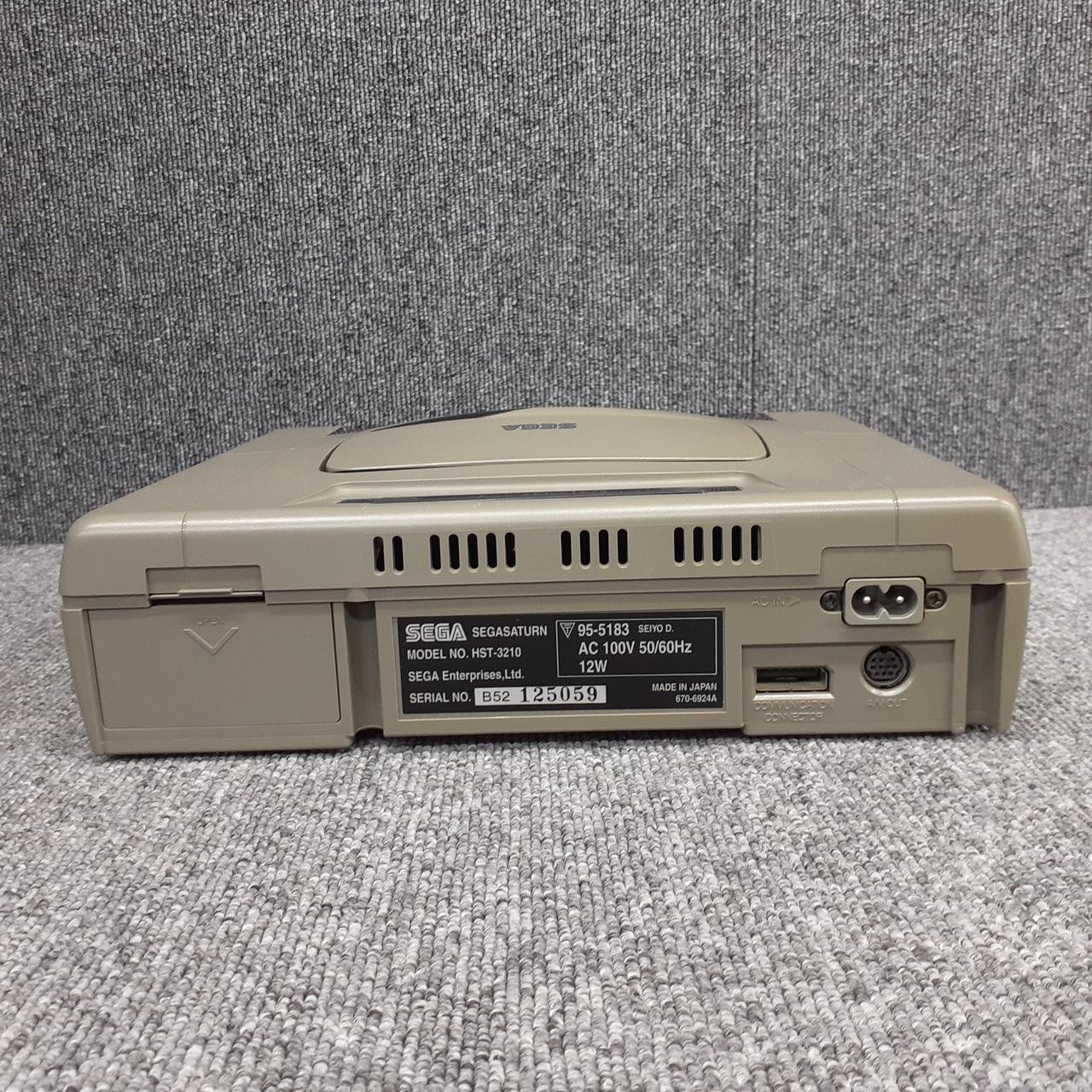 Sega Saturn Model Number HST 3210 SEGA