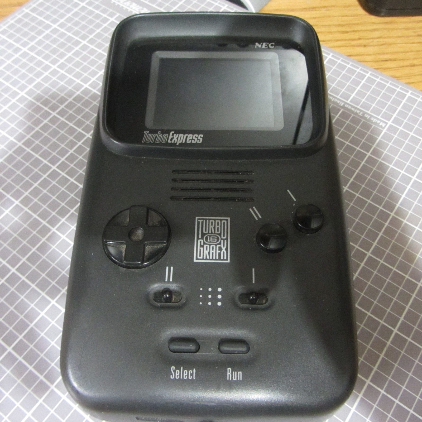 NEC Turbo Express Handheld Console For Repair/Parts Powers On