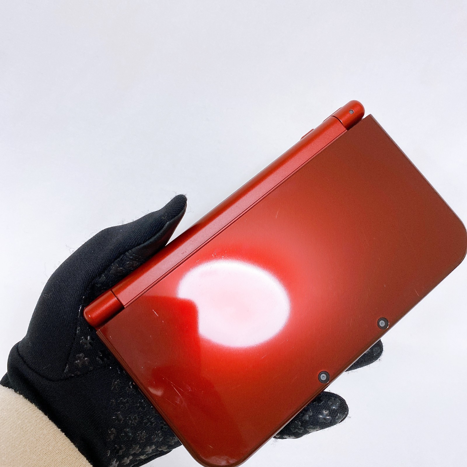 New Nintendo 3DS LL XL Metallic Red Console Stylus Japan Tested Working Rank S