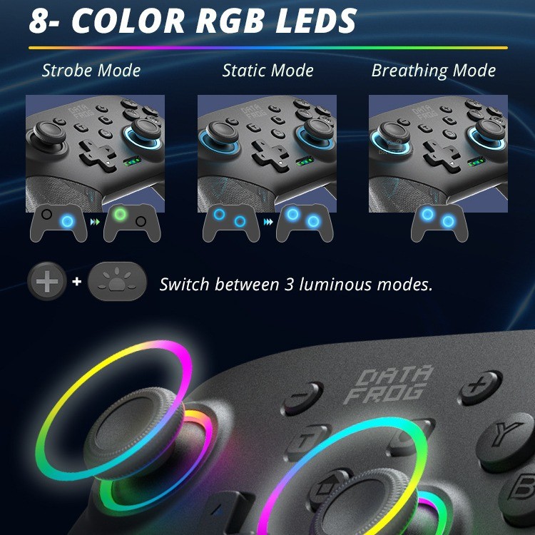 Black Lightning Wireless Elite Bluetooth Handle