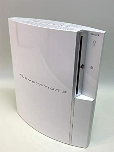 PLAYSTATION 3 (80GB) Ceramic White PS3 SONY game Console SONY CECHL00