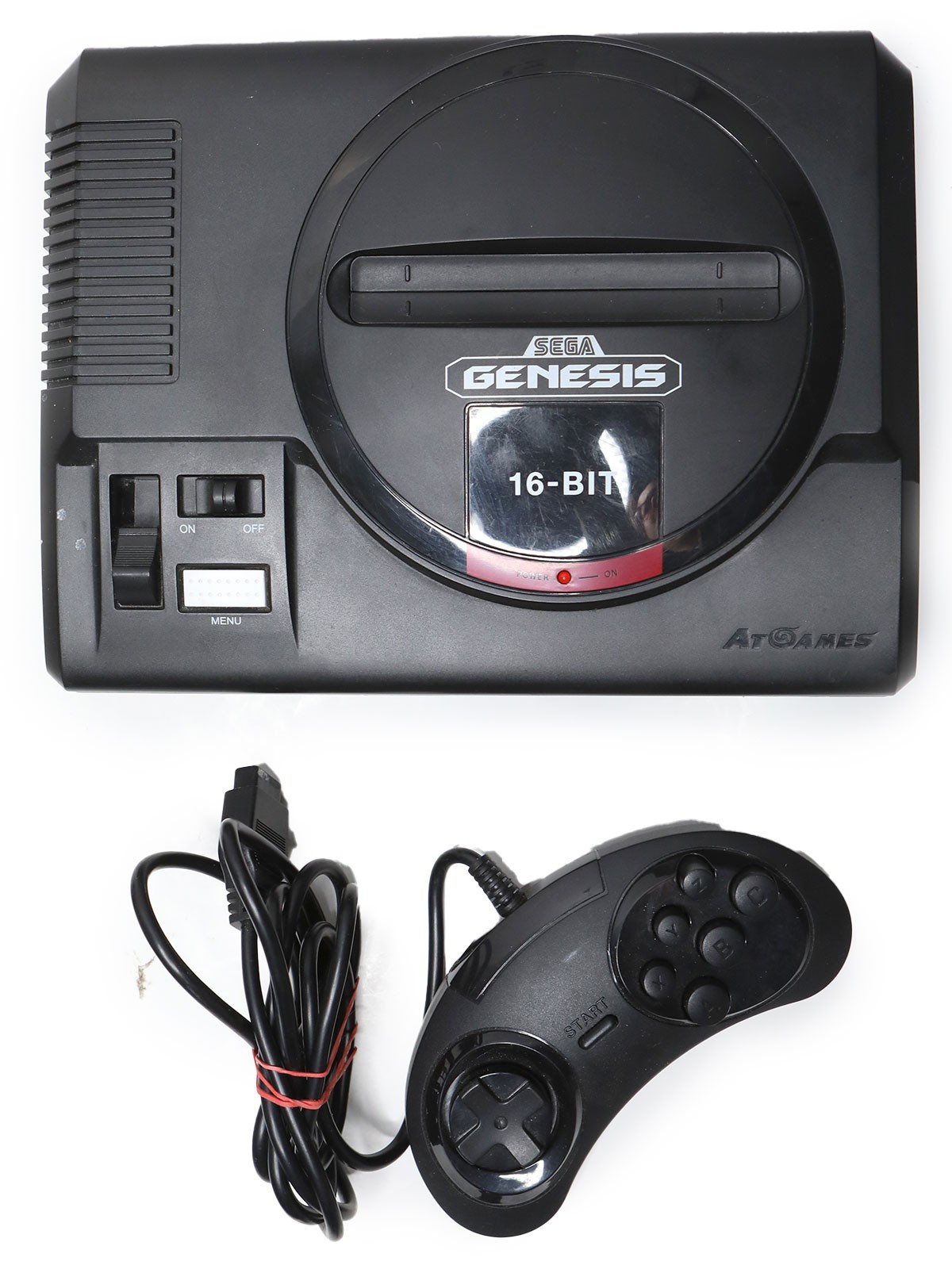 Sega Genesis Flashback Console Classic Game System AtGames + 6-Button Controller