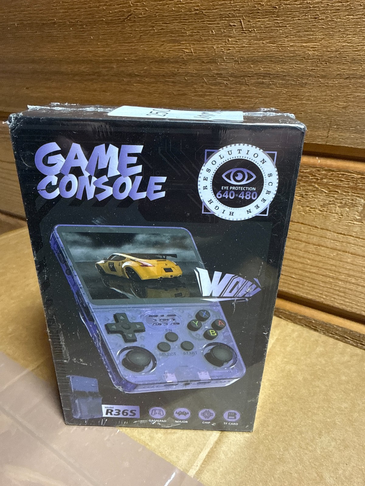 R36S Retro Handheld Game Console 640×480 IPS Dual Joystick 64GB Portable New