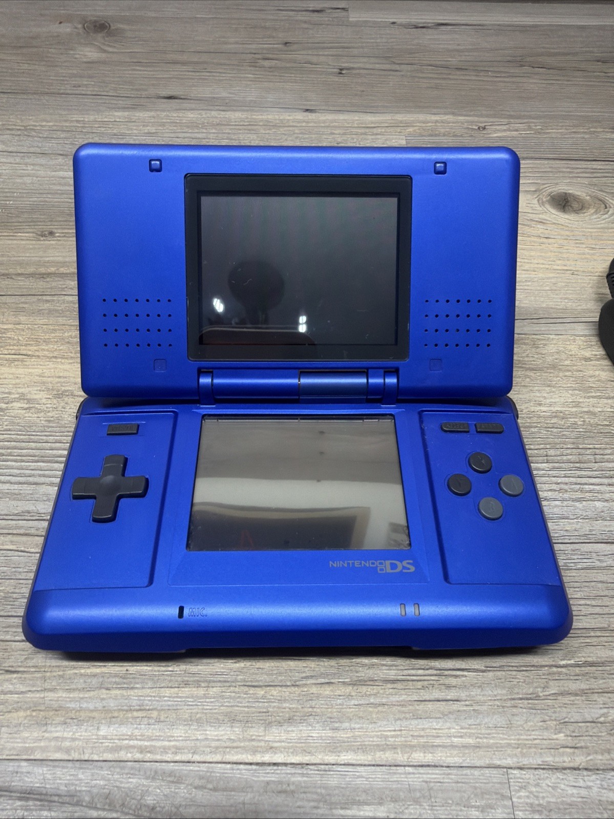 Nintendo DS Model NTR-001 w/ Charger – Original Cobalt Blue – Tested READ !!!!!!