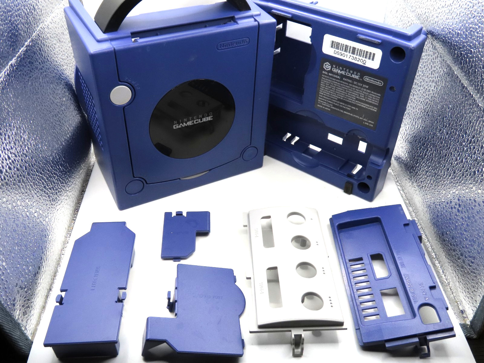 OEM Nintendo GameCube Indigo Blue Shell Housing DOL001