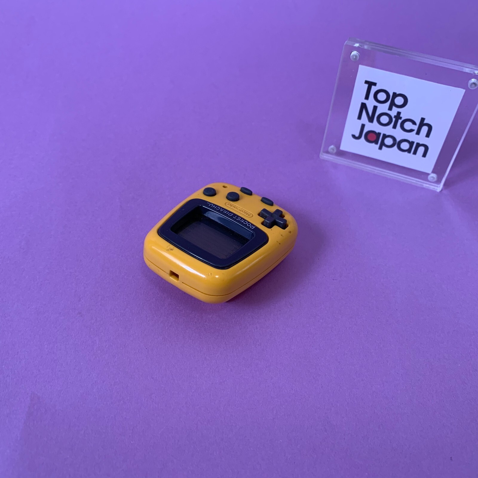 Nintendo Pocket Pikachu 1998 Pokemon Pedometer Virtual pet Tested Japan Used