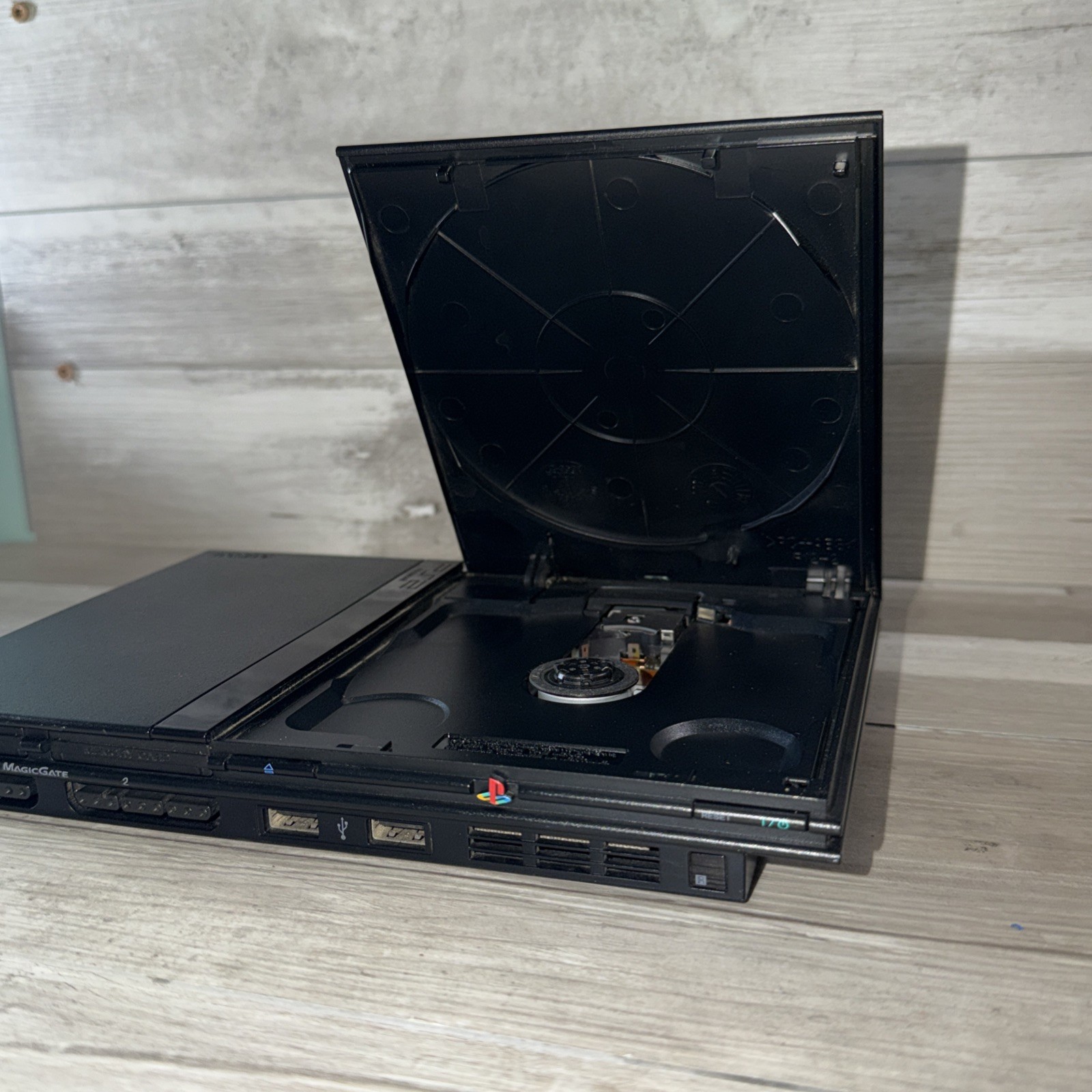 4 Sony Ps2 Slim SCPH-77001 Playstation 2 Consoles Only Lot Only Black For Repair