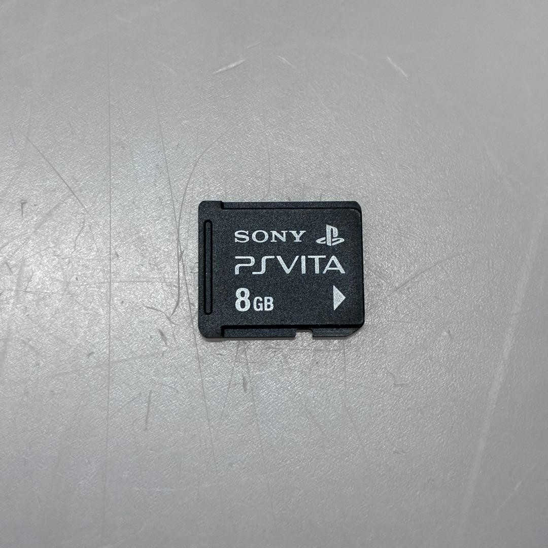 Sony PS Vita Slim PCH-2000 Black CIB Charger 8GB Memory Card Excellent Japan