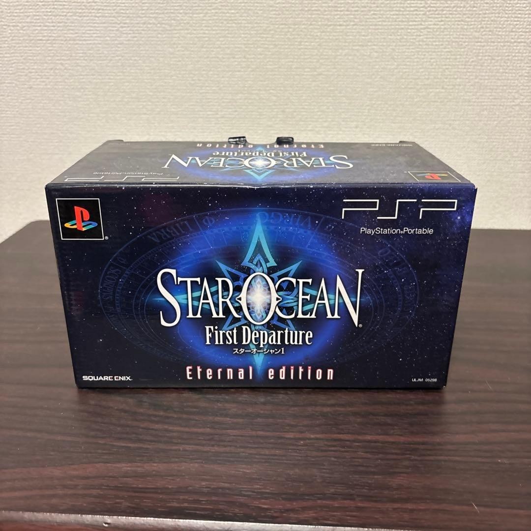 SQUARE ENIX Star Ocean 1 Eternal Edition PSP-2000 Console set Tested w/Box Used