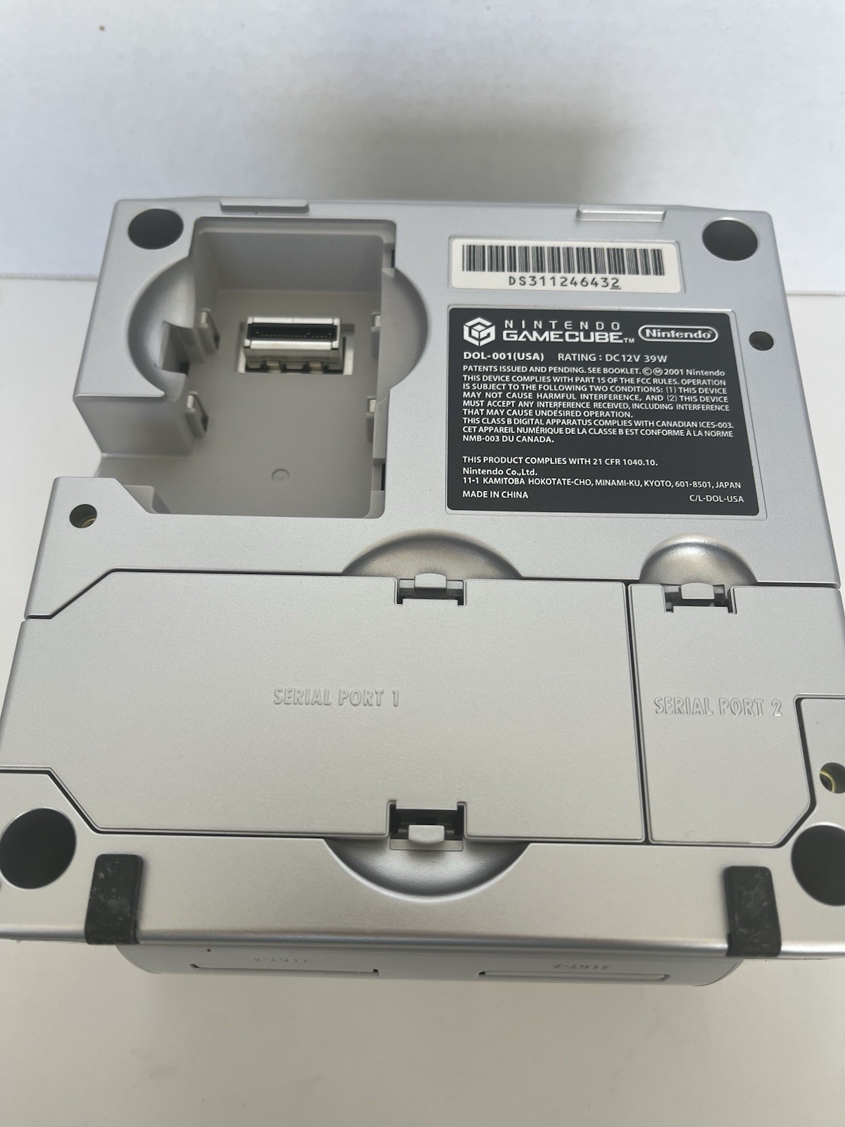 Nintendo GameCube Silver 2001 DOL-001 with Controller