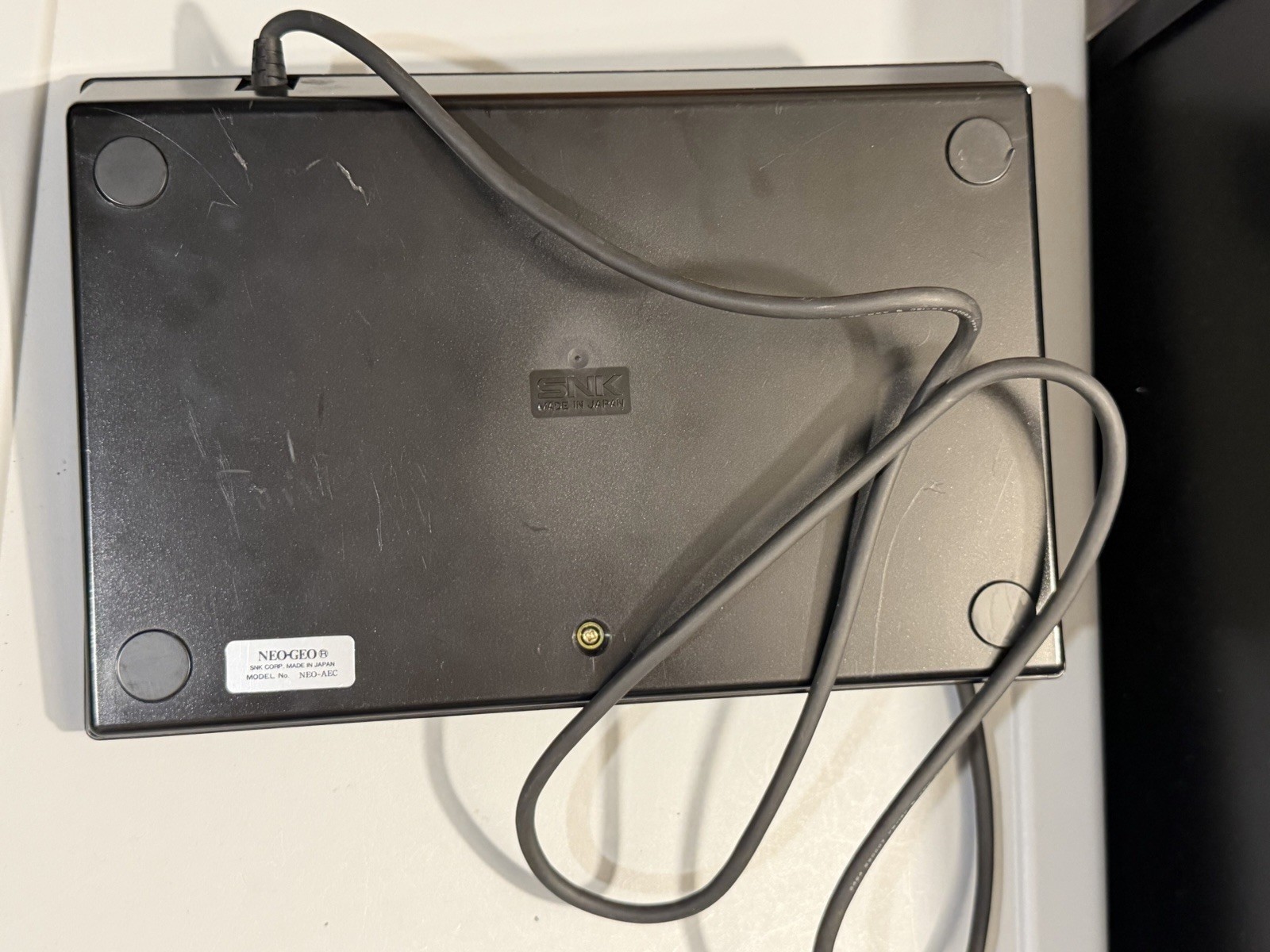 Neo Geo AES US Gold System Console SNK Please Read Low Serial
