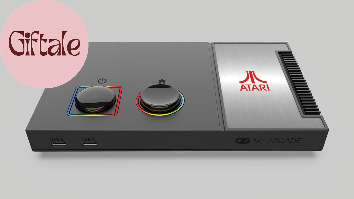 Atari Game Station Pro: Retro Video Game Console with 200+ Games, Wireless Joyst