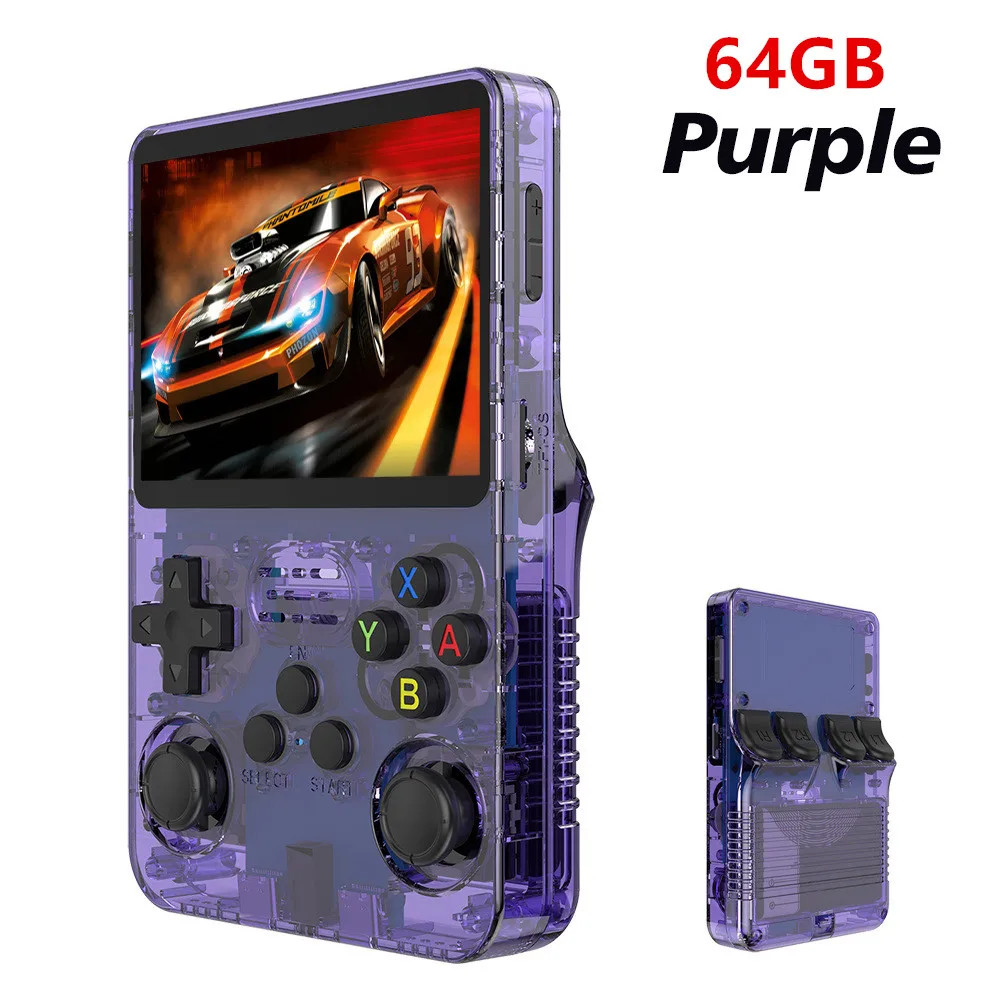 R36S Ultra Handheld Game Console with IPS Screen and 128GB Storage
