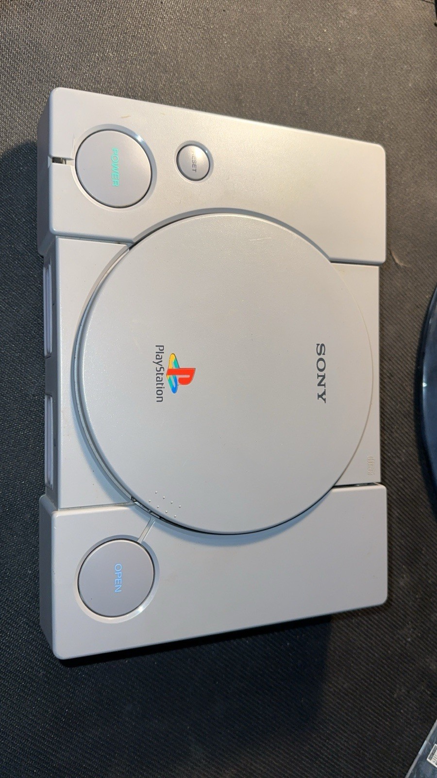 Sony PlayStation 1 SCPH-9001 Gray Console NTSC-U/C Memory Card Support