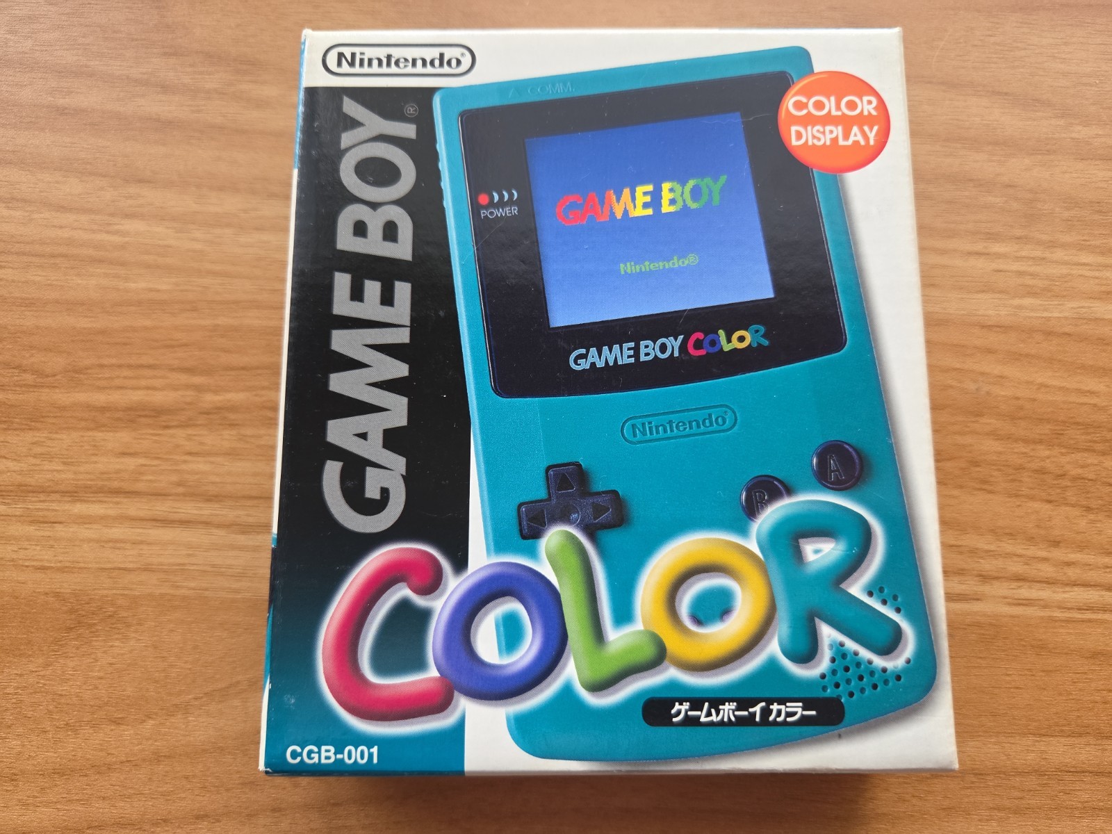 Nintendo Game Boy Color Handheld Game Console – Teal CIB Box Tested