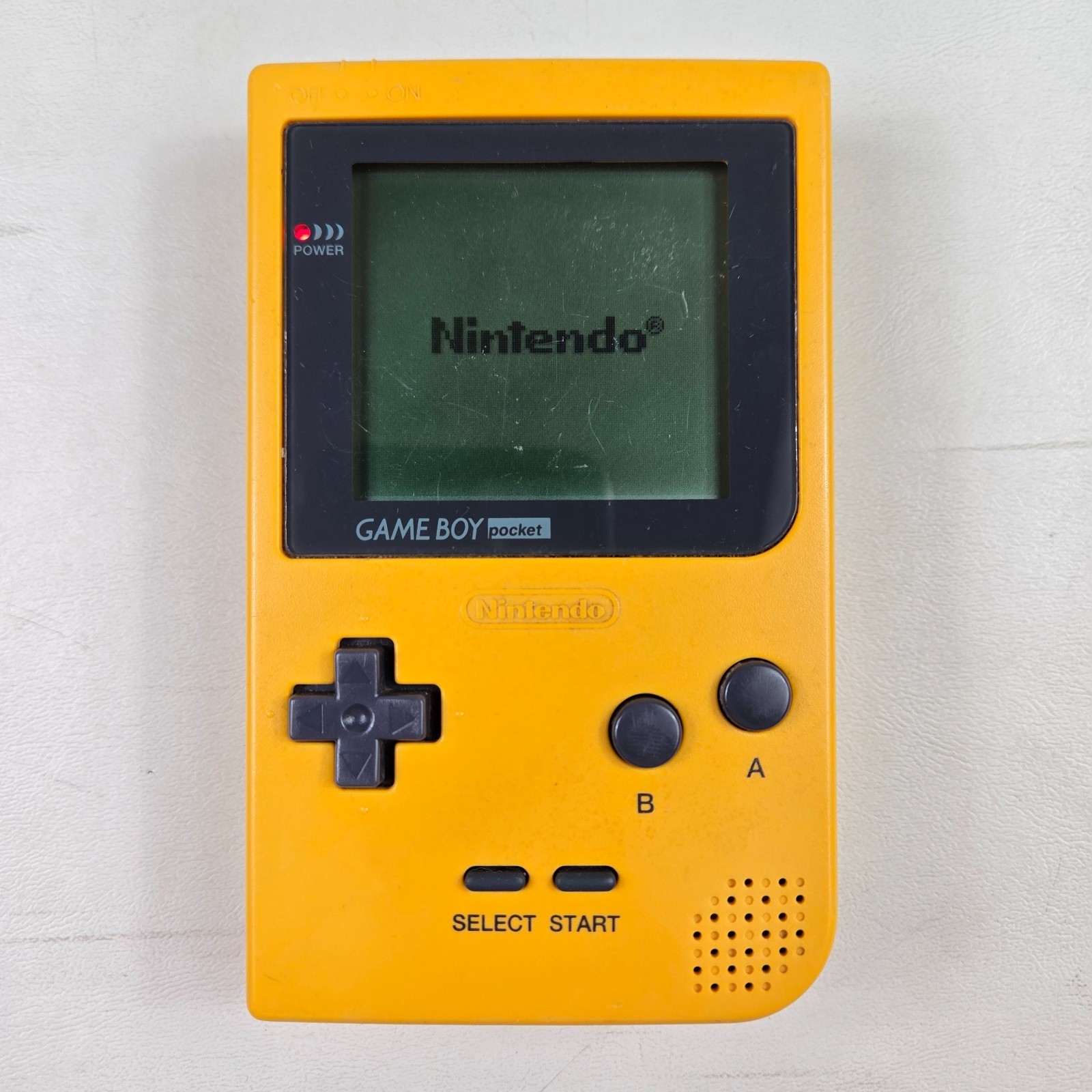 Nintendo Game Boy Pocket MGB-001 Yellow OEM Original Tested & Working GameBoy