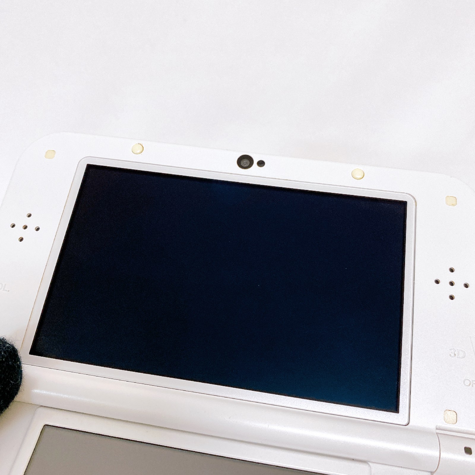 【Dual IPS】New Nintendo 3DS XL LL Pearl White Console Japan Tested Working Rank S