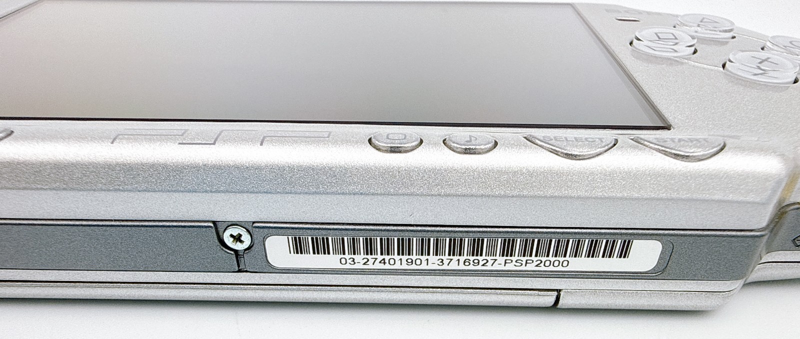 Sony PSP-2000 PSP 2000 Console Silver Region free w/adapter, battery – Very Good