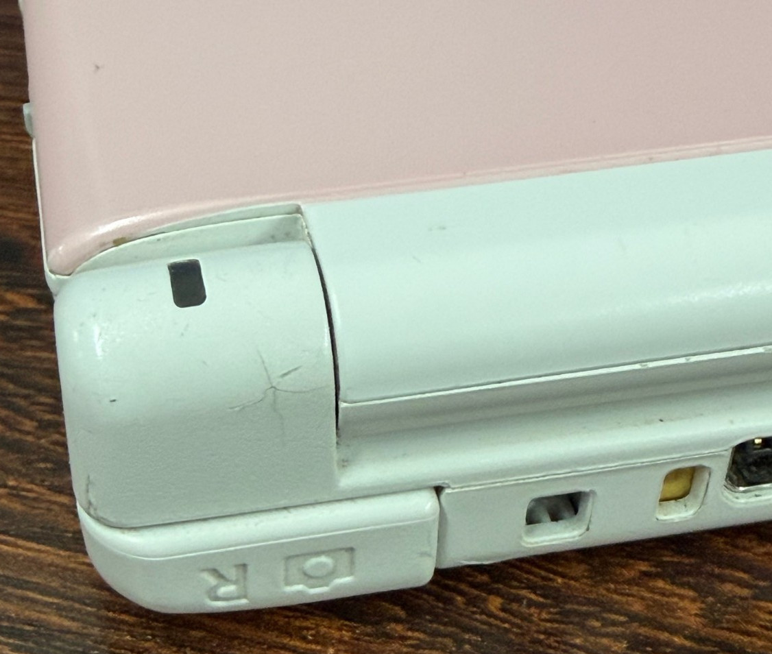 Nintendo 3DS XL Handheld Console – Pink White – Great Used Condition – Read