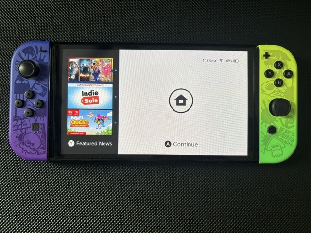 Nintendo Switch OLED Splatoon Special Edition Excellent Condition