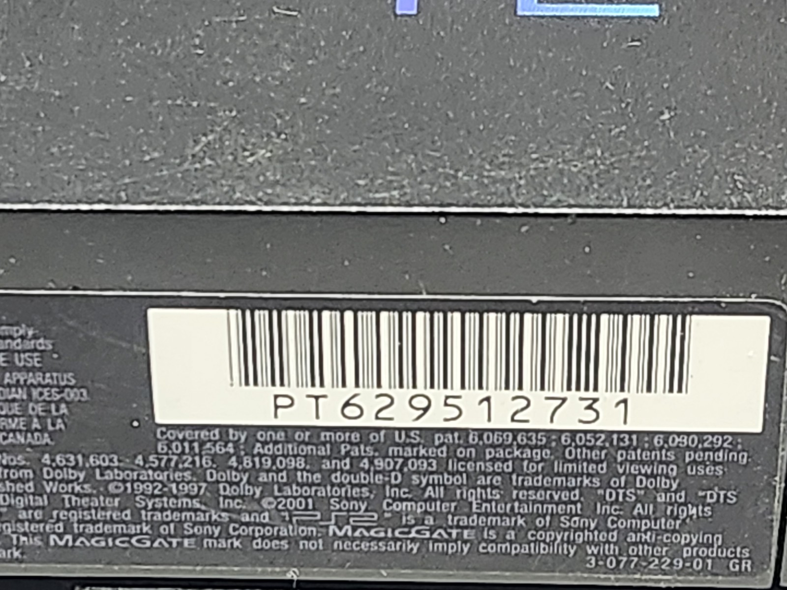 Sony PS2 Fat Console SCPH-39001 PlayStation Bundle 2 Controllers Box Game TESTED