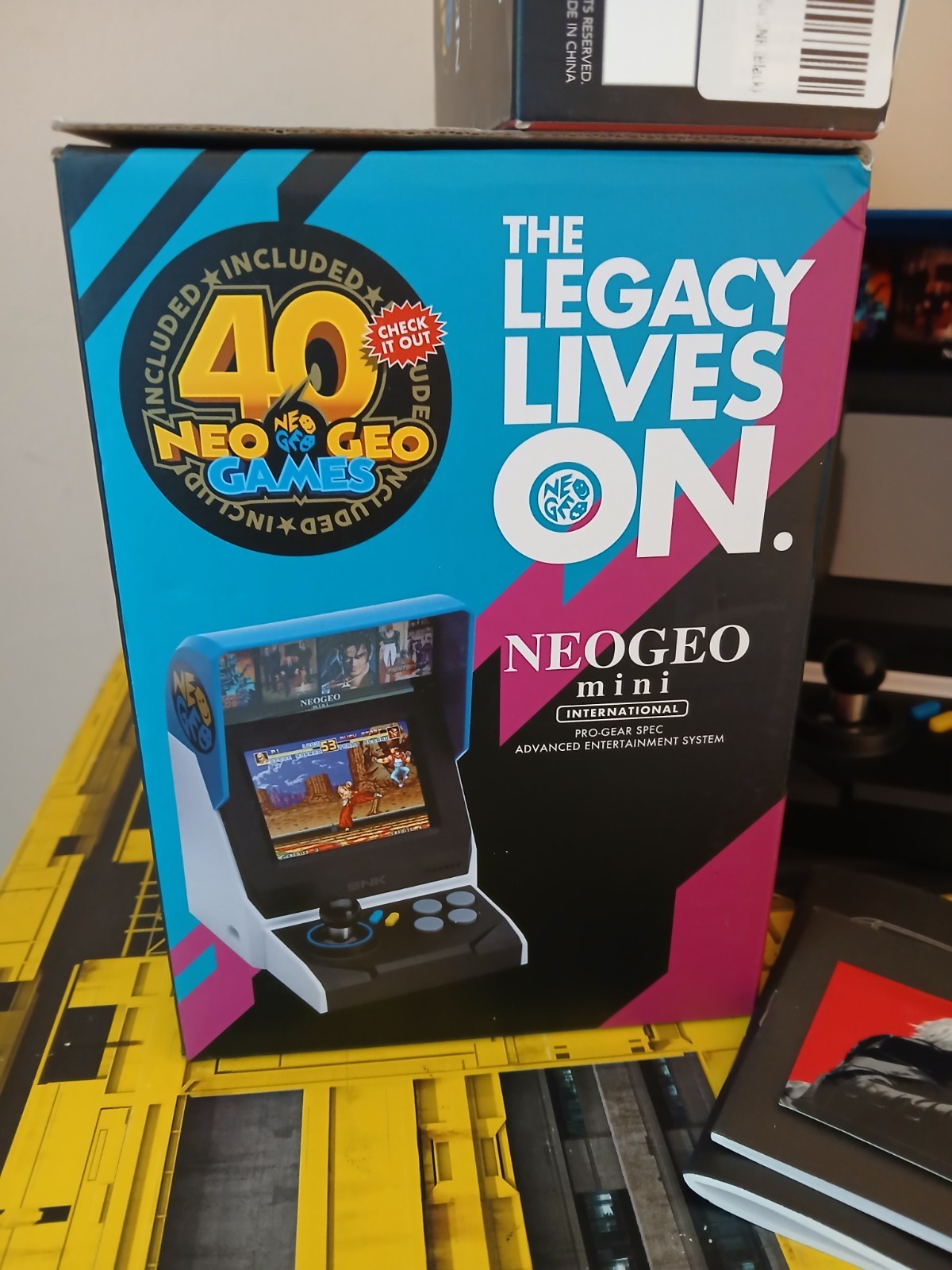 NEO GEO Mini International SNK 40th Anniversary Bundle [Please Read Description]