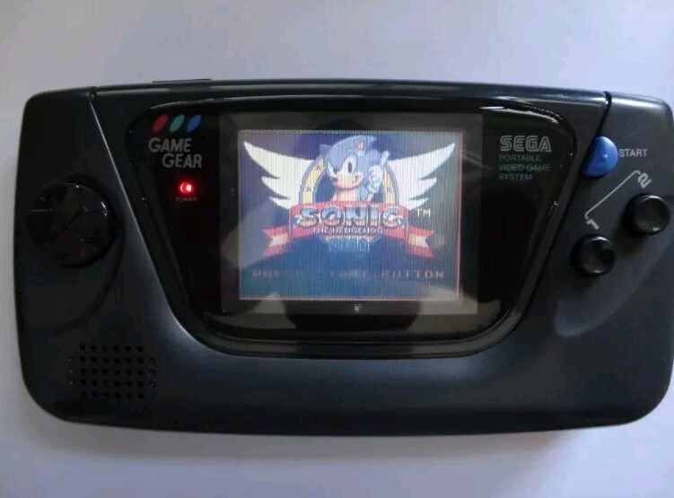 NEW GLASS SCREEN LENS SEGA Game Gear Handheld System – Black