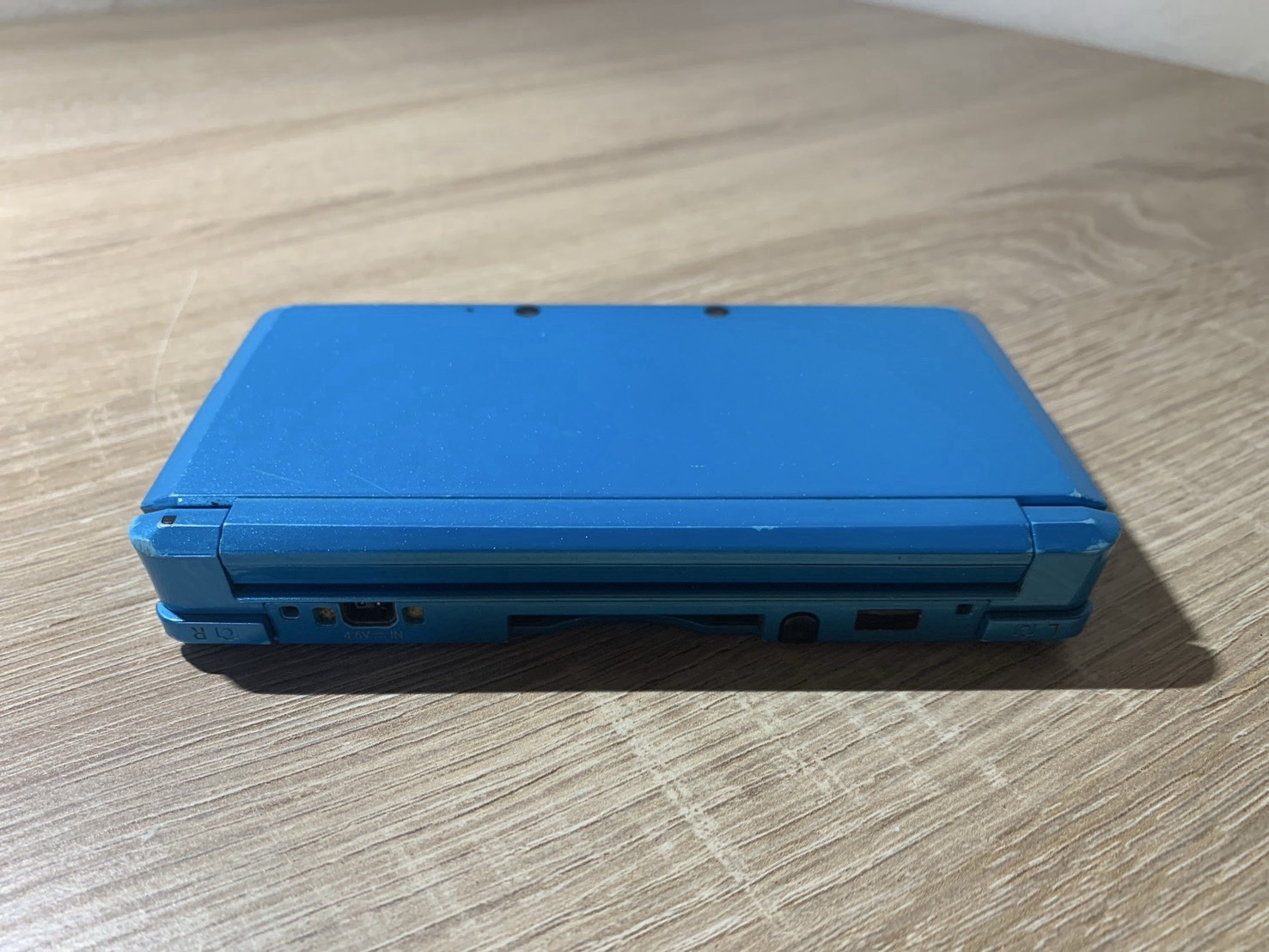 0772 Nintendo 3DS Light Blue For Parts
