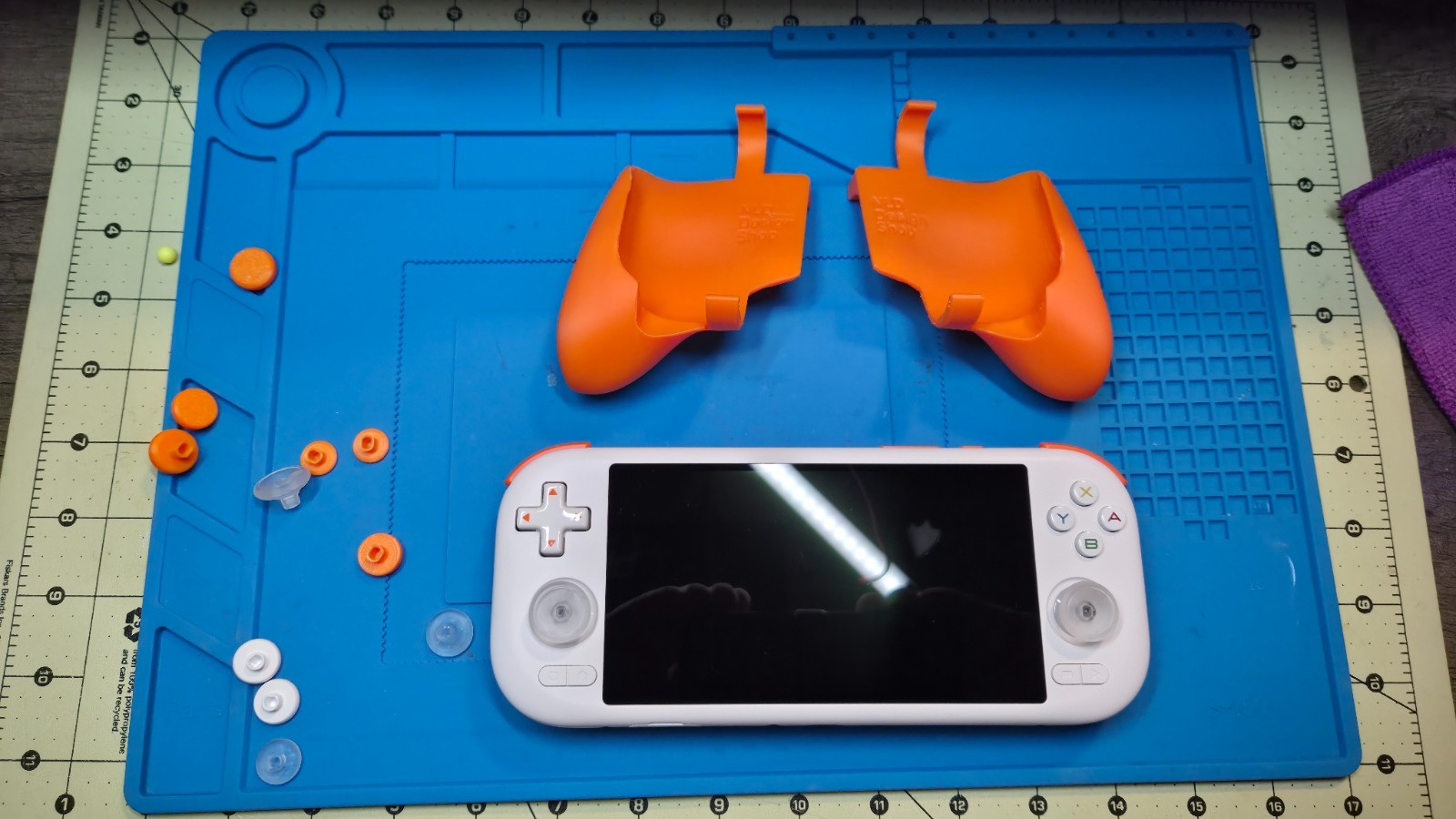 Mangmi Air X – GammaOS Lite – 3D printed grips and thumbsticks