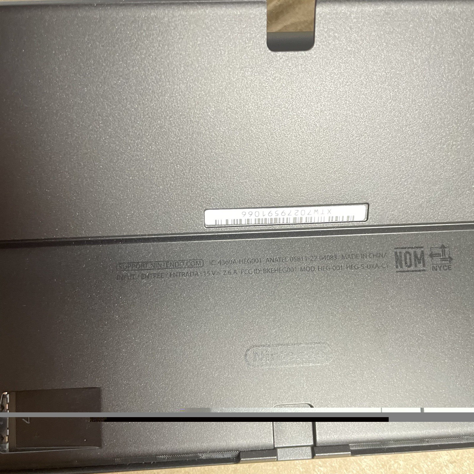 Nintendo Switch OLED HEG-001 Console with White Joycons. Tested!