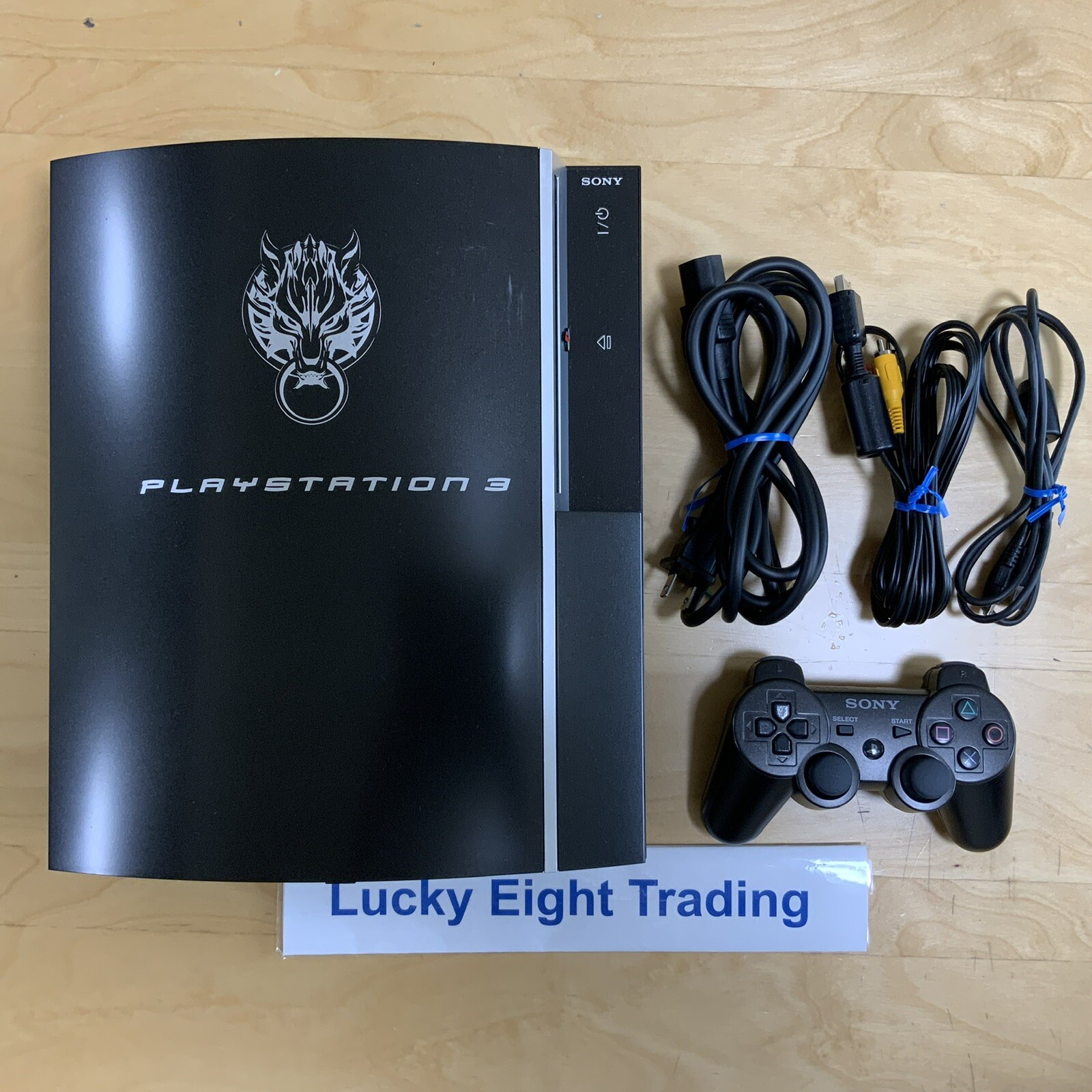 PS3 Final Fantasy Vii Advent Children Console Box PlayStation 3 Cloud Black [BX]