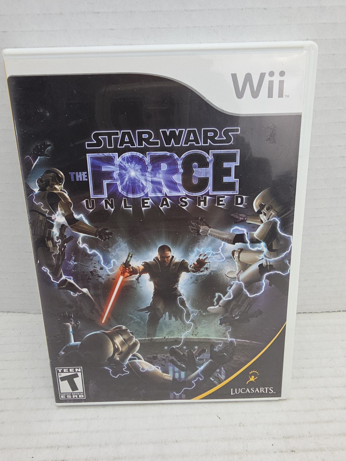 Nintendo Wii Star Wars – The Power of the Force (game+manual) FRA Good condition
