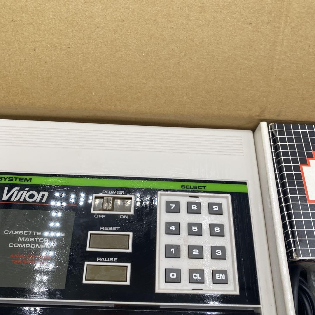 EPOCH Super Cassette Vision Console Unused AC100V (please read)