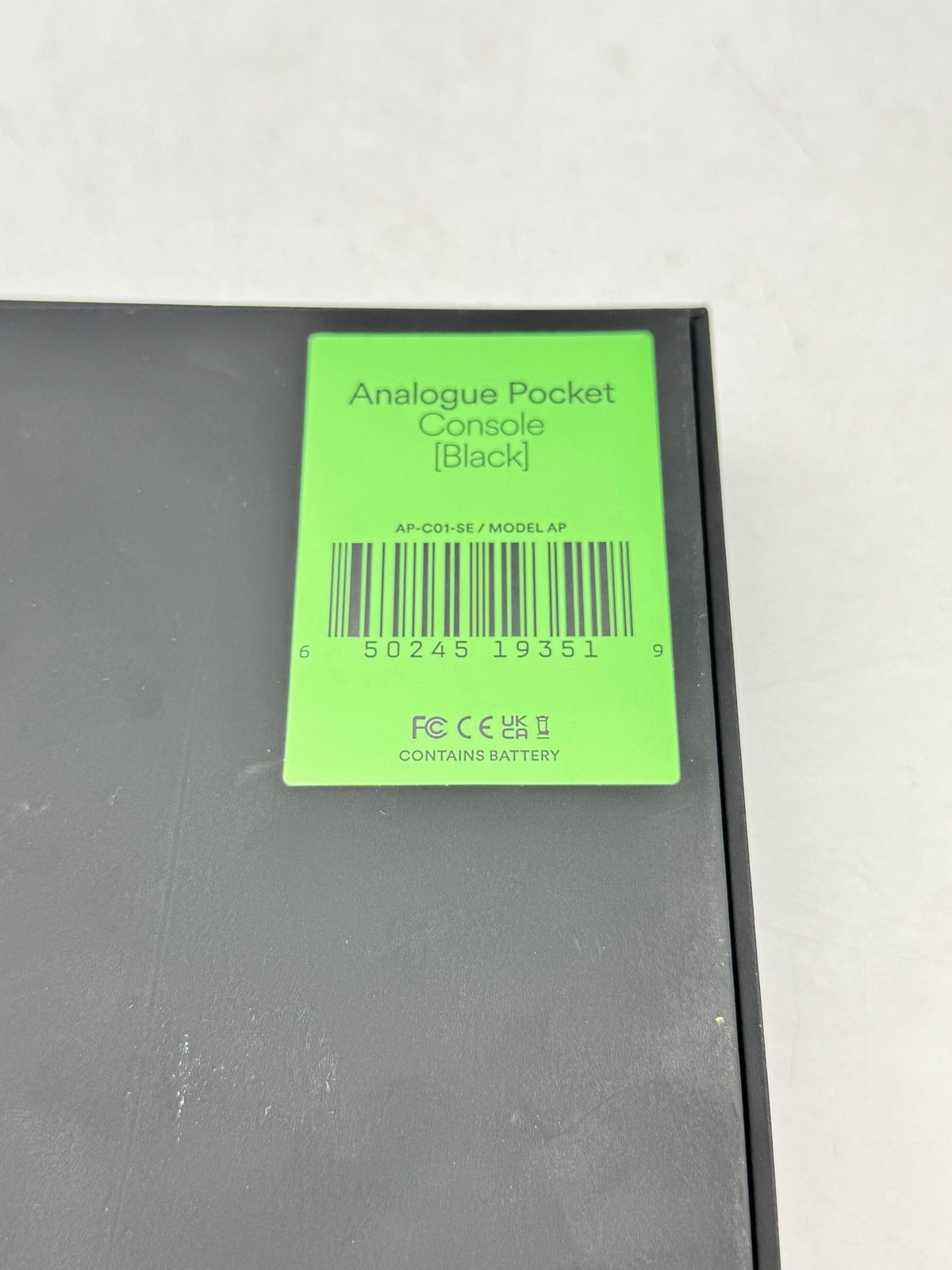 Analogue Pocket Handheld System – Black