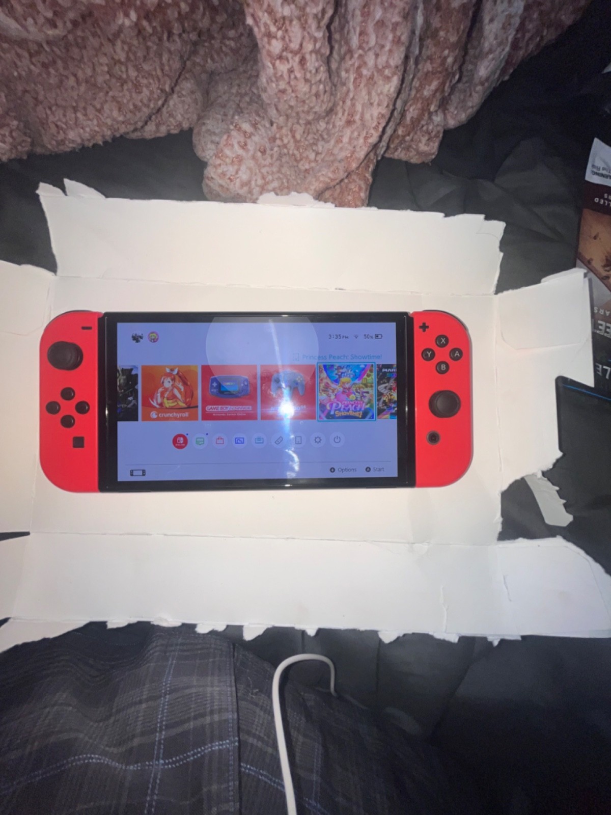 Nintendo Switch (OLED Model) HEG-001 Mario Red Edition 64GB Console